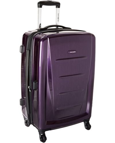Samsonite Winfield 2 Hardside Luggage With Spinner Wheels - Purple