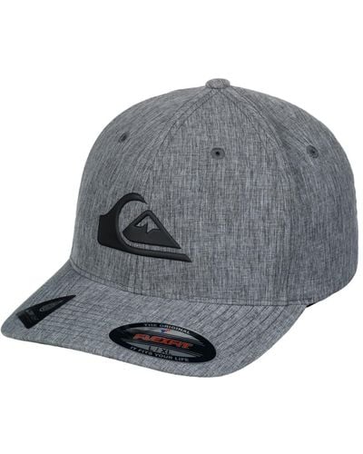 Quiksilver Flexifit Hat for - Flexfit Cap - Männer - SM - Grau