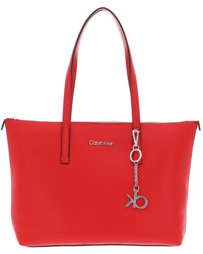 Calvin Klein Shopper Wave Vibrant Coral - Rouge