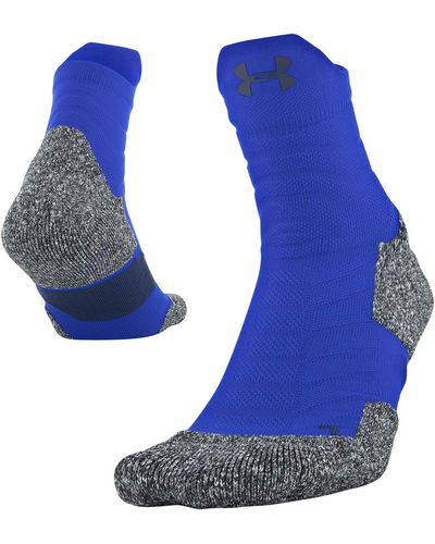 Under Armour 's Drive Basketball Quarter Socks - Blue