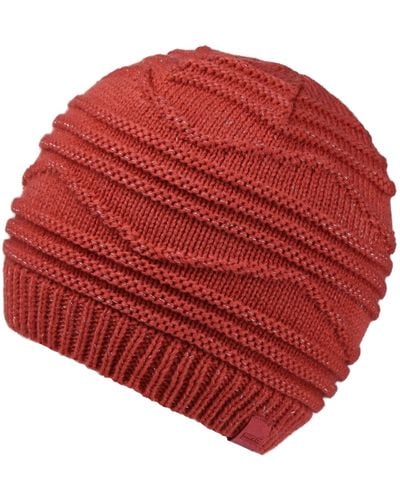Regatta S Multimix Hat Ii Knitted Beanie Mineral Red