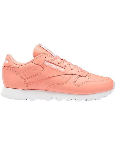 Reebok Schuhe - Sneakers CL Leather orange - Pink