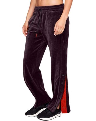 Under Armour Be Seen Velour Tear-away Trousers - Red