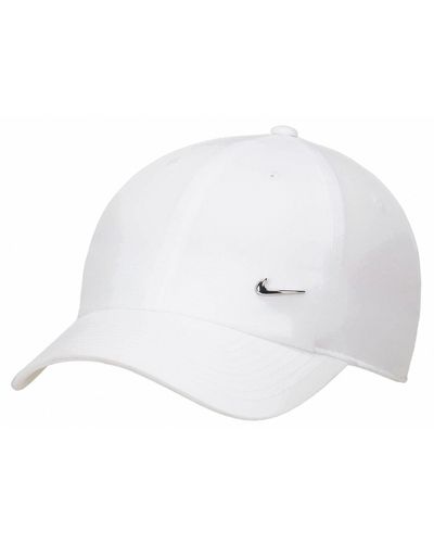 Nike Club Cap Voor - Wit