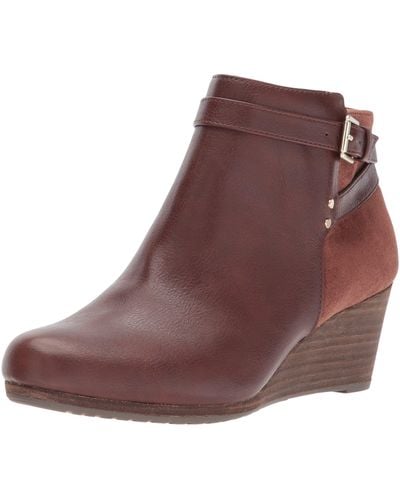 Dr. Scholls Double Ankle Boot - Brown