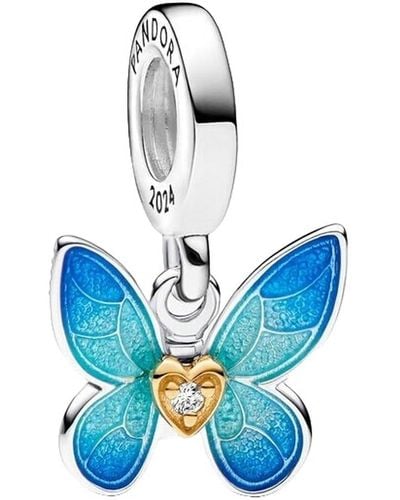 PANDORA Charm femme papillon - Bleu
