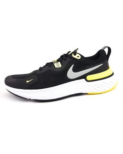 Nike React Miler Running Trainers CW1777 Sneakers Schuhe - Schwarz