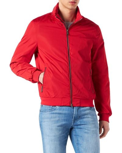 Geox M WELLS Uomo Giacca True Red - Rosso