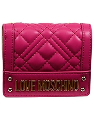 Love Moschino Gesteppte Geldbörse für - Lila