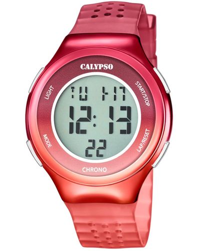 Calypso St. Barth Watch K5841 - Red