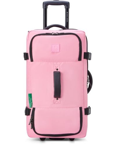 Benetton Now Reisetasche mit Zwei Rädern - Pink