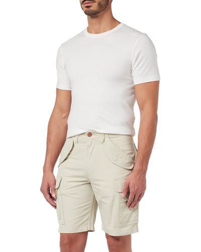 Wrangler Casey Cargo Shorts - Weiß
