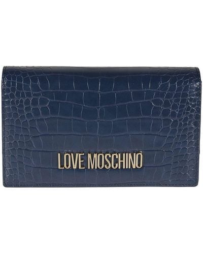 Love Moschino Crossbody Bag - Blue