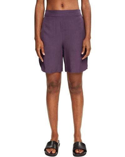 Esprit Collection 062eo1c305 Shorts - Purple