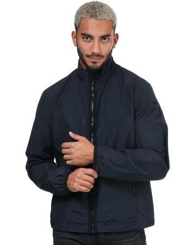 Geox M Litio Jacket in Blue for Men | Lyst UK
