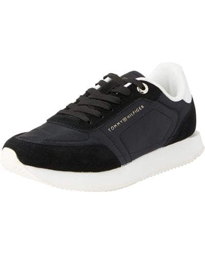Tommy Hilfiger Essential Runner Sneaker - Zwart