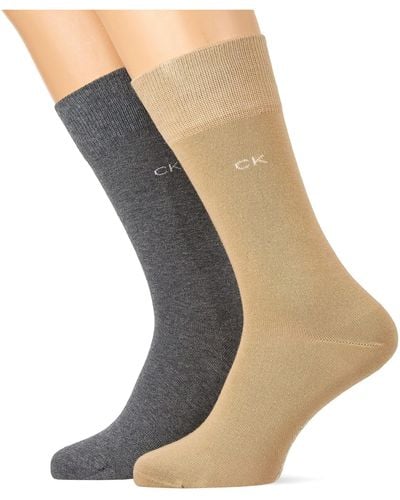 Calvin Klein Socks CK Sock 2P Calcetines CLSSC - Negro