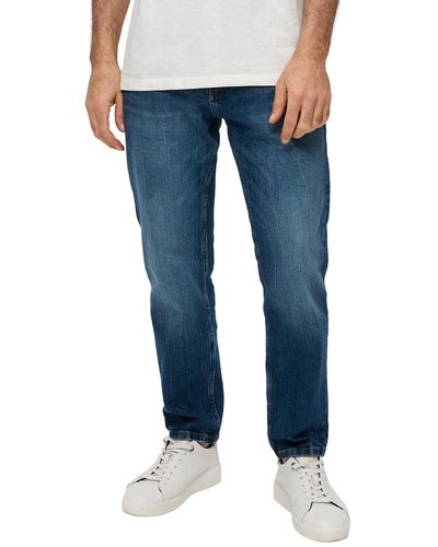 S.oliver Jeans Mauro/Regular Fit/Hight Waist/Tapered Leg dunkelblau 33/36