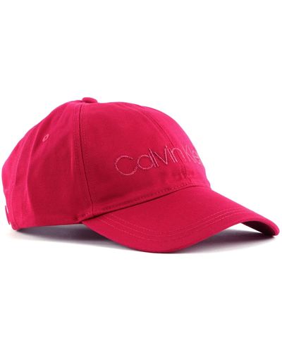 Calvin Klein BB Cap Red - Rot