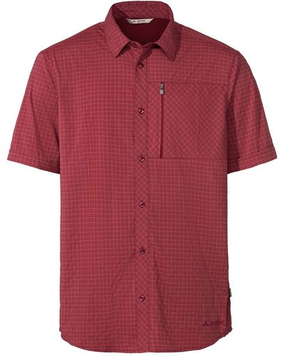 Vaude Hemd-Bluse Seiland Shirt IV Carmine XL - Rot