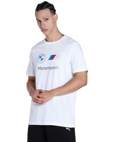 PUMA T-Shirt con logo BMW M Motorsport ESS da - Bianco