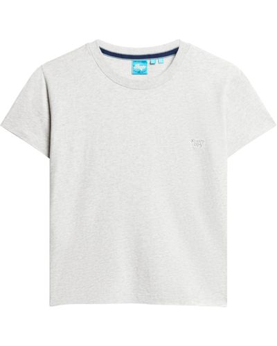 Superdry Essential Logo 90's T Shirt - White