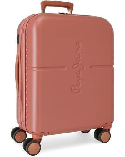 Pepe Jeans Highlight Cabine Trolley Terracotta - Roze
