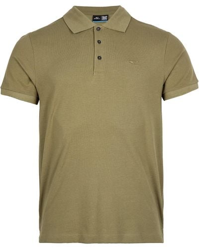 O'neill Sportswear Triple Stack Polo T-Shirt - Verde