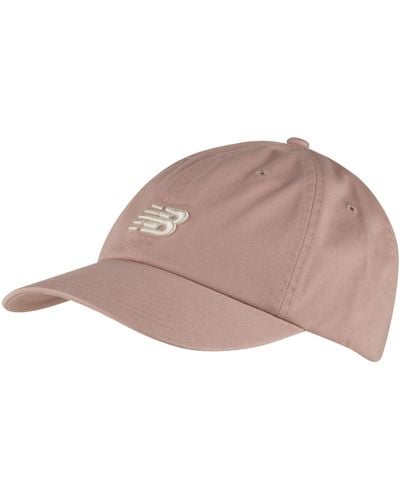 New Balance , , 6 Panel Classic Hat, Casual Baseball Caps For And , One Size, Orb Pink