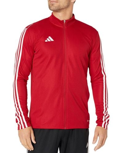 Red adidas shop jacket amazon