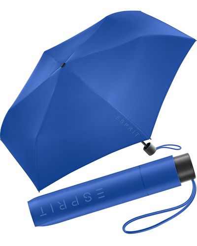 Esprit Mini parapluie de poche Slimline FJ 2022 - Bleu