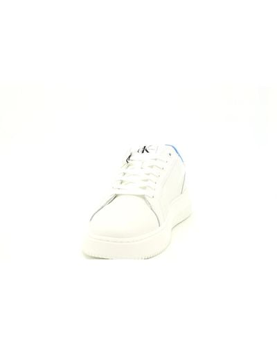 Calvin Klein Jean Chunky Cupsole Mono Lth Ym0ym00681 Trainers - White