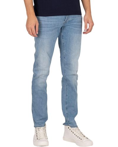 G-Star RAW 3301 Slim Jeans Uomo - Blu