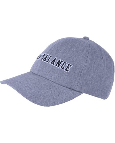 New Balance Cappello con logo NB Uomo e Donna - Blu