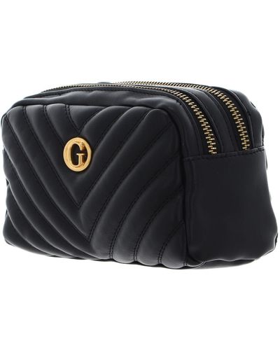 Guess Double Cosmetic Bag - Black