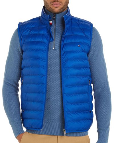 Tommy Hilfiger Packable Recycled Vest - Blauw