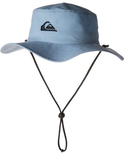 Quiksilver Bushmaster Sun Protection Hat - Blue