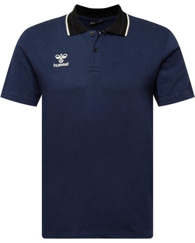 Hummel Funktionsshirt Navy/weiß XL - Blau