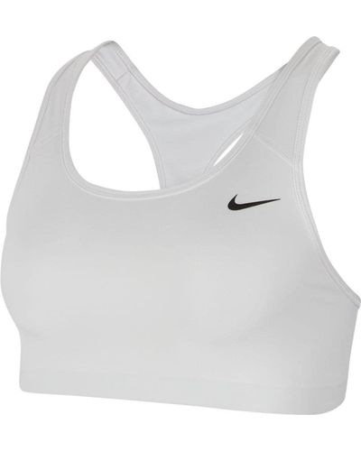 Nike Med Non Pad Sportbeha Voor - Wit