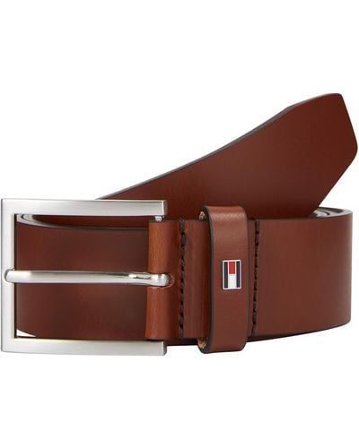 Tommy Hilfiger Hampton Leather 4.0 Belt - Brown