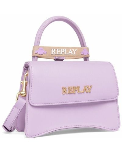 Replay Handbag Small - Purple