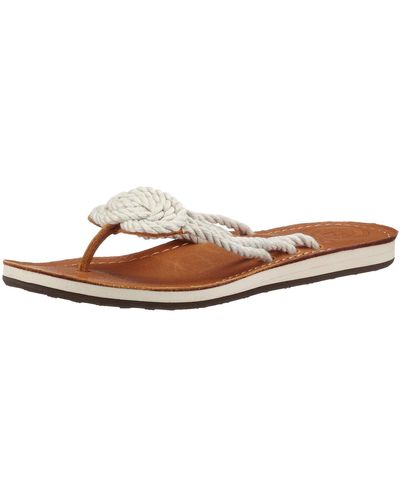 Tommy Hilfiger Sandale 1 FW5SA01475 pour - Marron