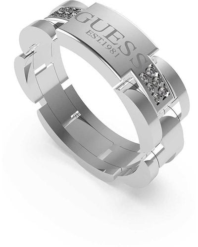 Guess Ring Jewels Frontiers Size 20 Casual Offer Code Jumr01344jwst60 - Multicolour