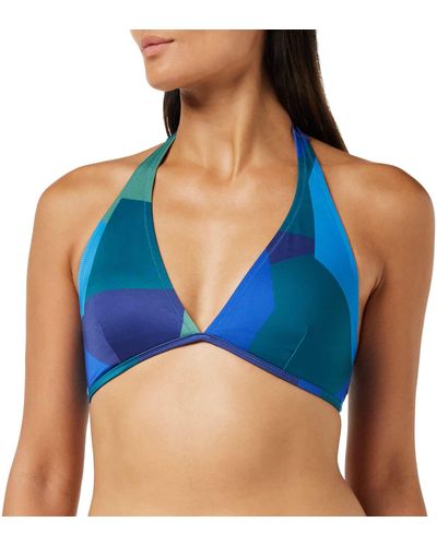 Sloggi Shore Kiritimati Triangle Bikini Top - Blue