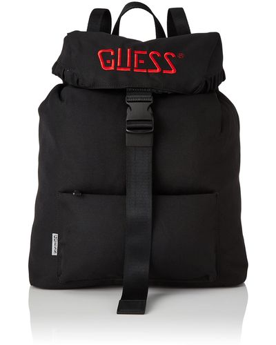 Guess Vice BACKPACK WITH BUCKLE - Negro