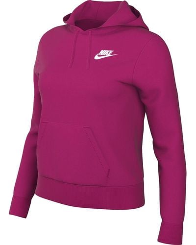 Nike Sweat à Capuche en Polaire pour - Violet