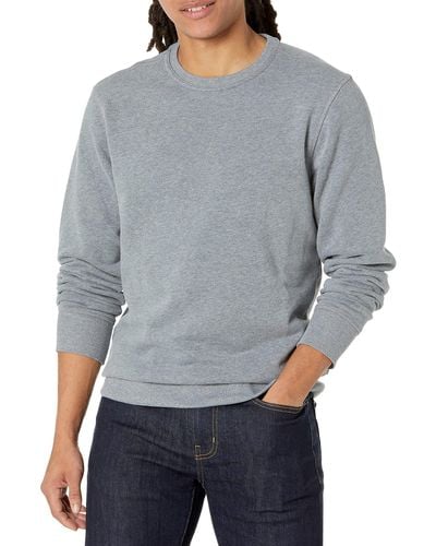 Amazon Essentials Crewneck Fleece Sweatshirt Felpa - Grigio