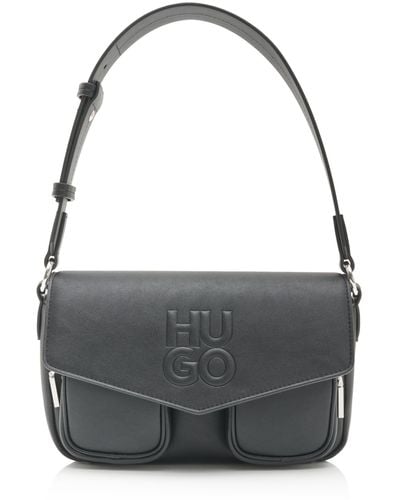 HUGO Bel H.s Shoulder Bag - Grey