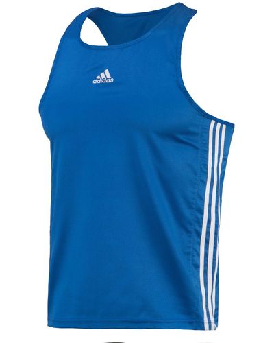 adidas Débardeur Boxe Anglaise Light Flex - Bleu