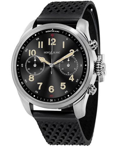 Montblanc Fashion Smartwatch Voor 123851 - Zwart